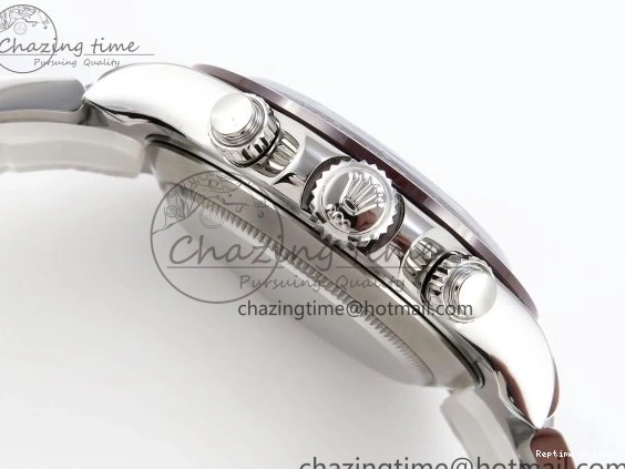 0418 TimelessDesign DAYTONA 116506 SS OMF BEST EDITION ICE BLUE DIAL ON SS BRACELET A7750 (SLIM MOVEMENT) 1811